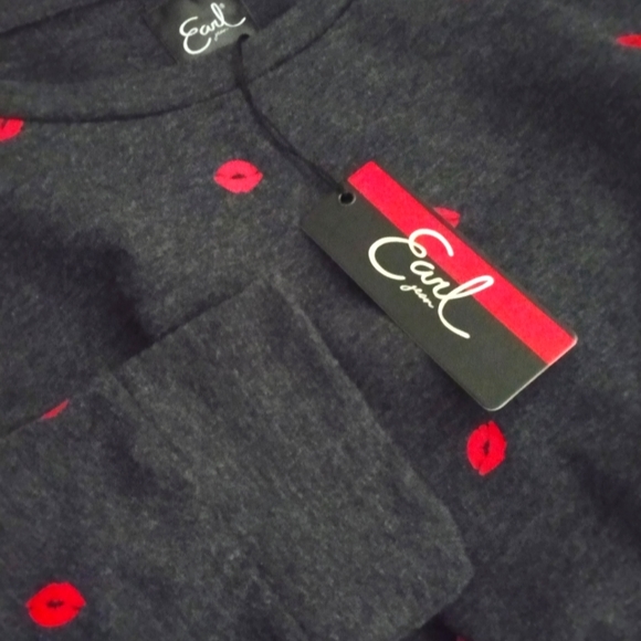 Earl Jeans Crop Sweatshirt - Picture 1 of 6